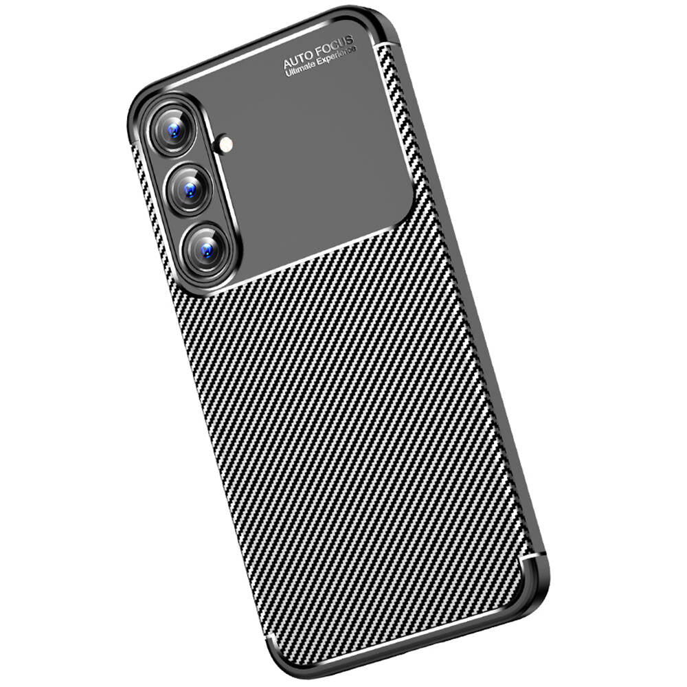 Galaxy A55 Kılıf Zore Negro Silikon Kapak Siyah