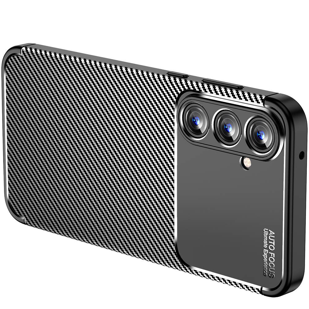 Galaxy A55 Kılıf Zore Negro Silikon Kapak Siyah