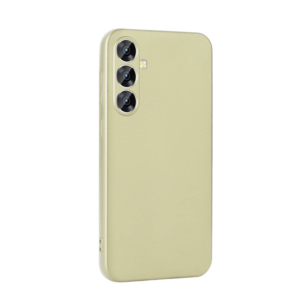Galaxy A55 Kılıf Zore Premier Silikon Kapak Gold