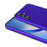 Galaxy A55 Kılıf Zore Premier Silikon Kapak Lacivert