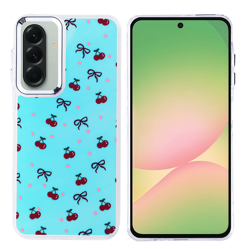 Galaxy A56 Kılıf Airbag Tasarımlı Zore Hadra Kapak Kiraz