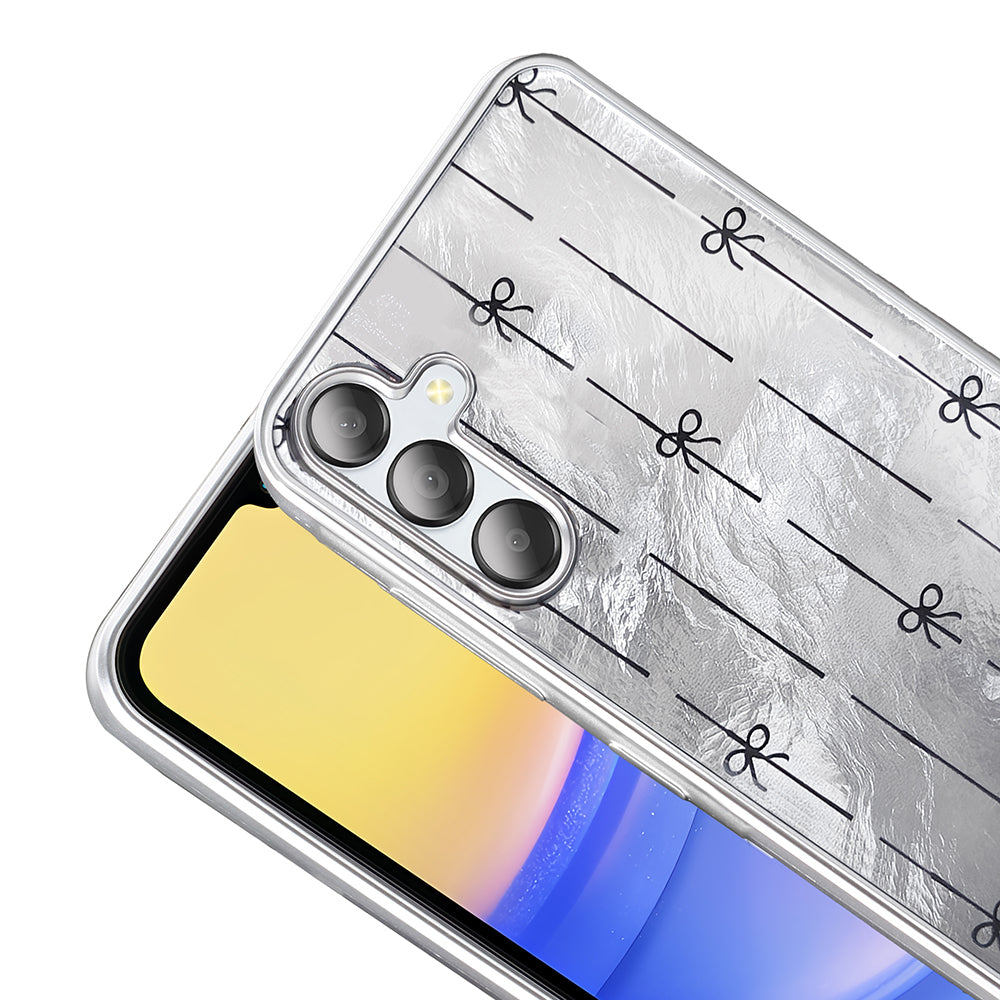 Galaxy A56 Kılıf Desenli Zore Mep Kapak Gold Leopar