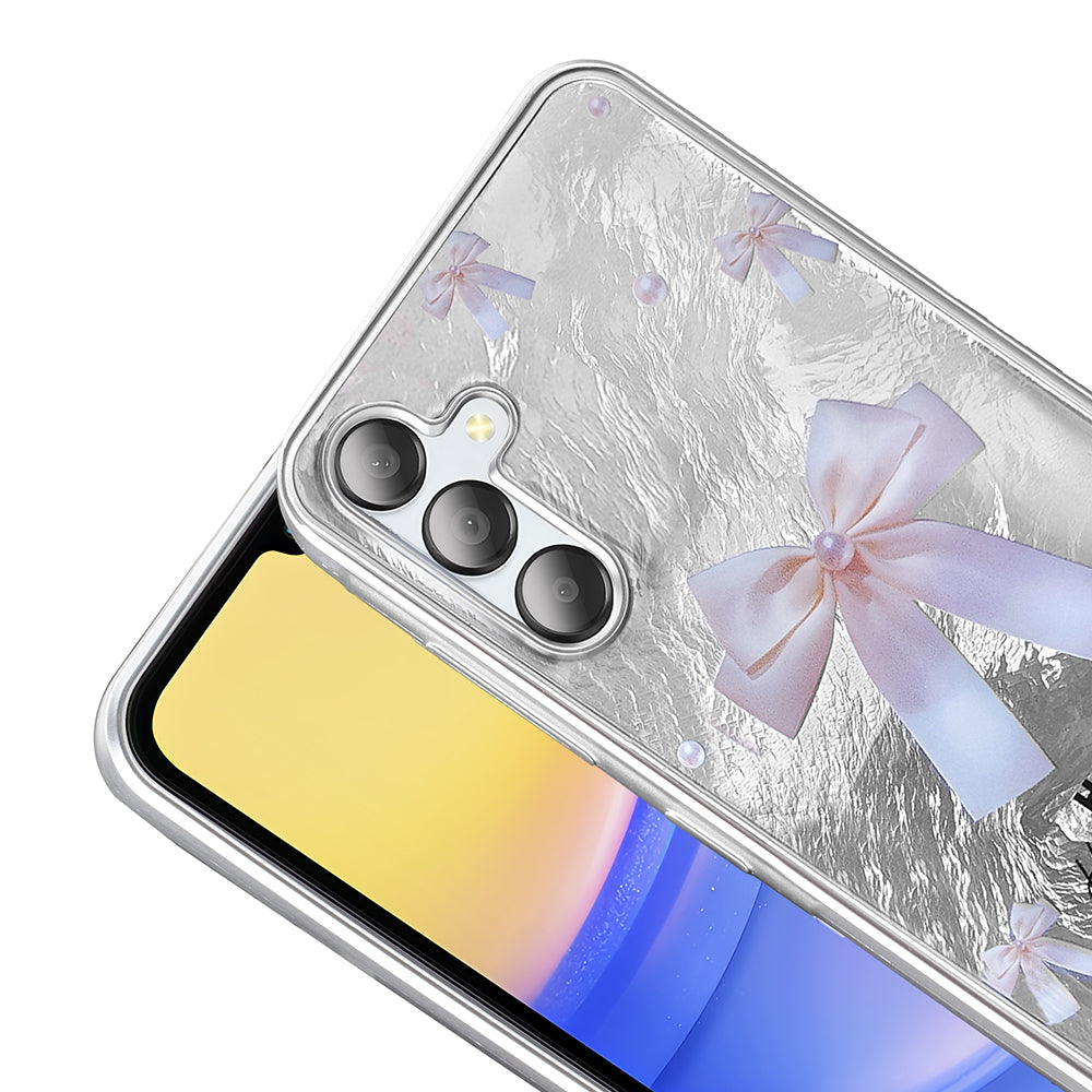 Galaxy A56 Kılıf Desenli Zore Mep Kapak Gold Leopar