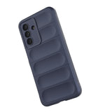 Galaxy A56 Kılıf Esnek TPU Oyuklu Arka Yüzey Tasarımlı Etnik Silikon Kapak Siyah