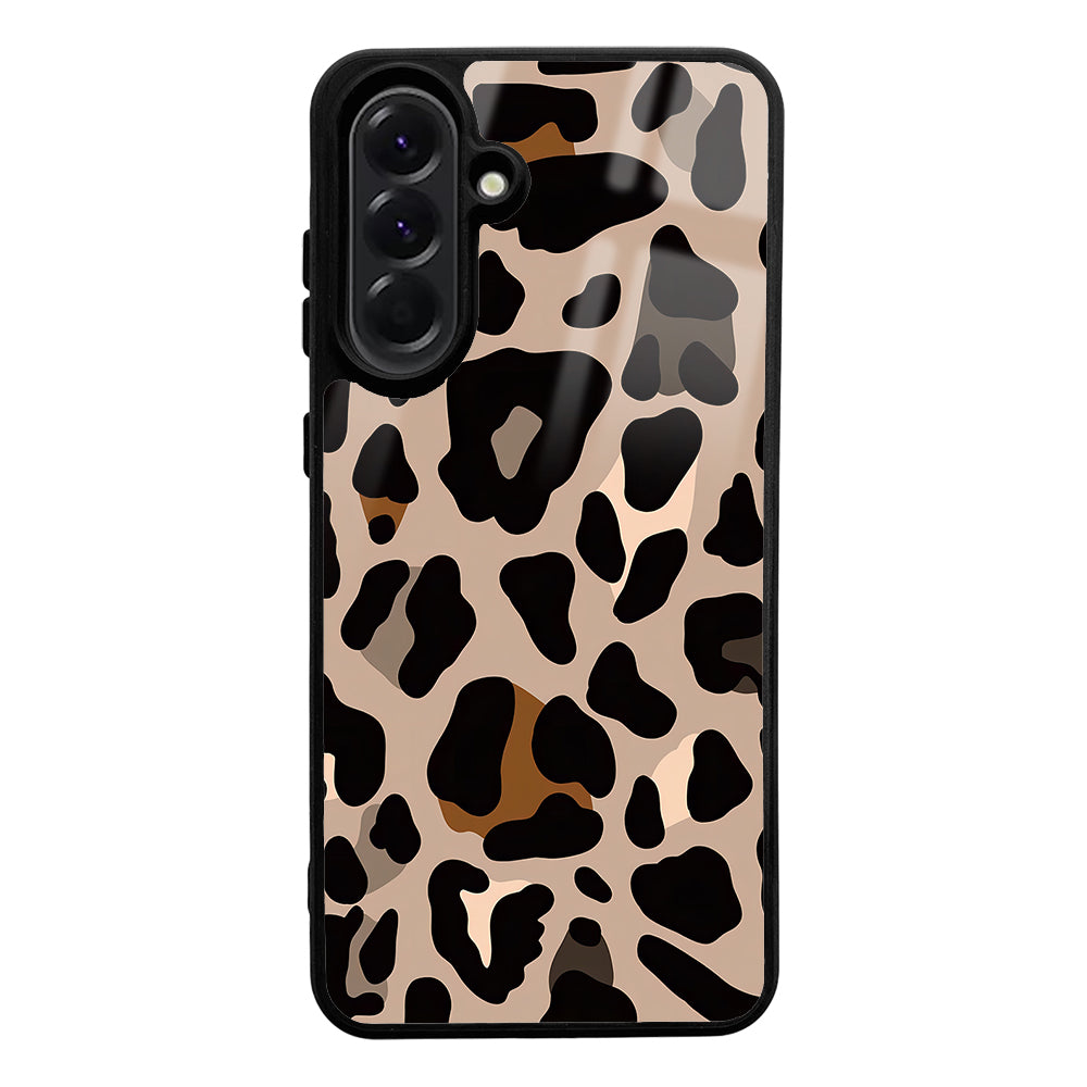 Galaxy A56 Kılıf Kamera Korumalı Desenli Zore Lusi Kapak Pembe Leopar