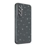 Galaxy A56 Kılıf Kamera Korumalı Simli Lüks Zore Koton Kapak Siyah