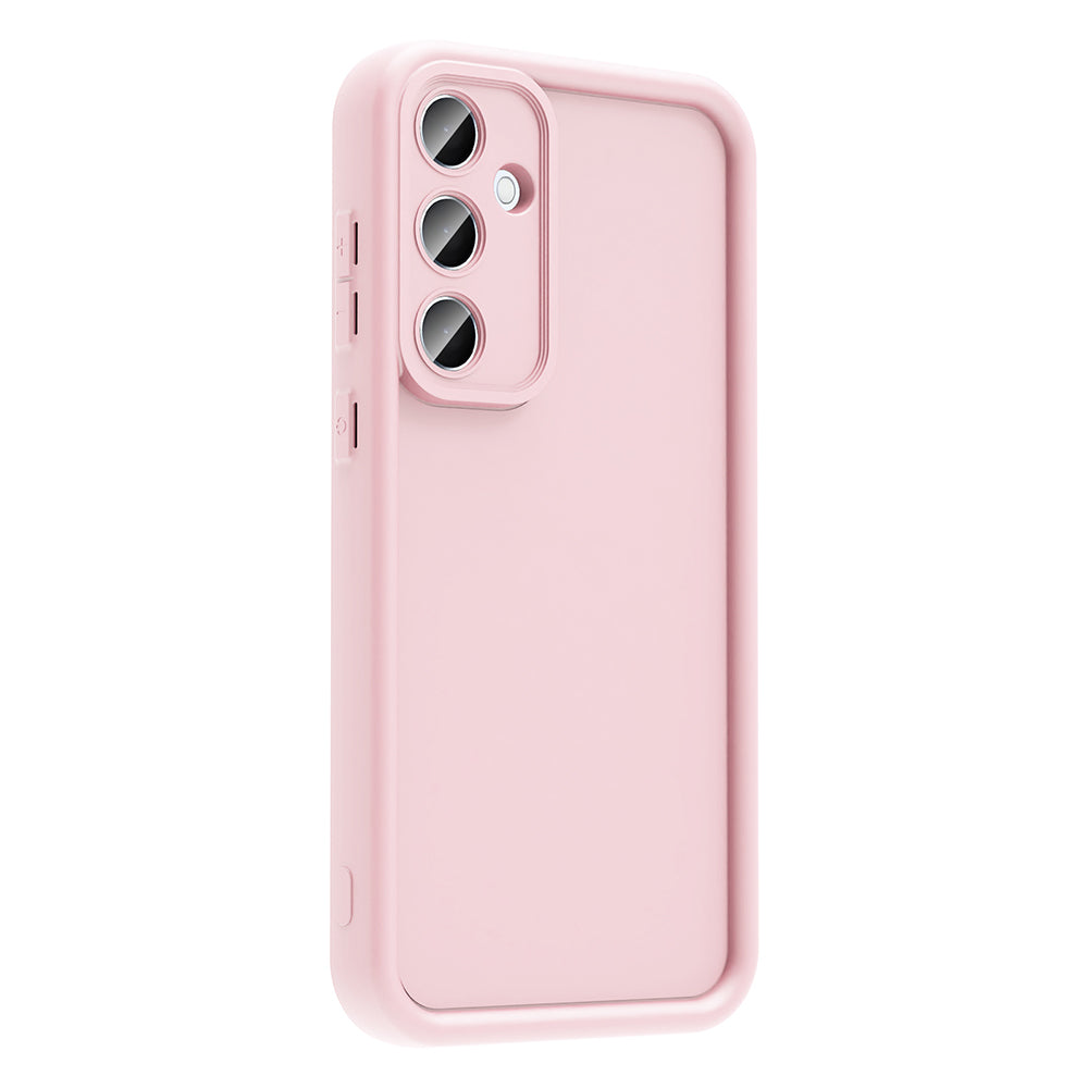 Galaxy A56 Kılıf Kamera Korumalı Zore Ananas Kapak Pembe