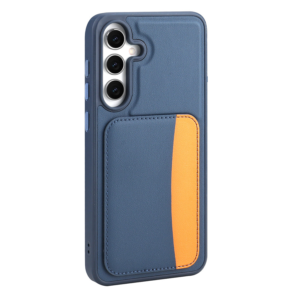 Galaxy A56 Kılıf Kartlıklı Zore X-Kart Silikon Kapak Siyah