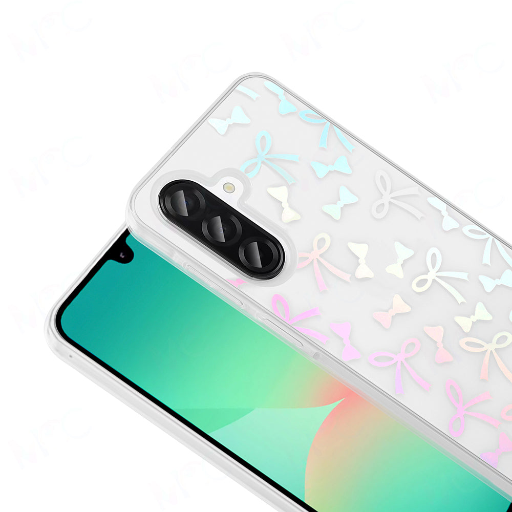 Galaxy A56 Kılıf Şeffaf Figürlü Zore Folk Sert Kapak Sevimli Köpek