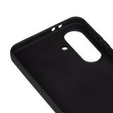Galaxy A56 Kılıf Zore Biye Silikon Siyah