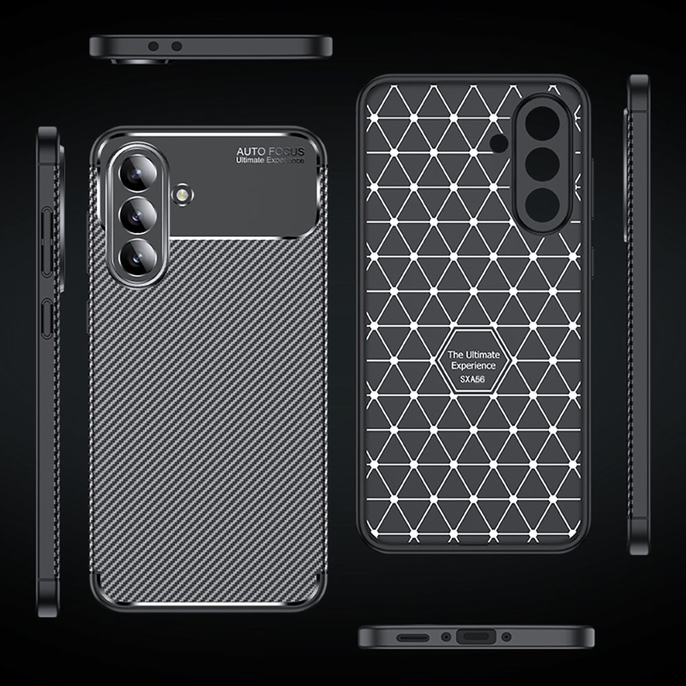 Galaxy A56 Kılıf Zore Negro Silikon Kapak Siyah