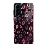 Galaxy A57 Kılıf Kamera Korumalı Desenli Zore Lusi Kapak Pembe Leopar