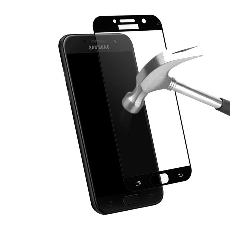 Galaxy A7 2017 Davin Seramik Ekran Koruyucu Siyah