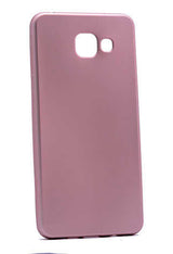 Galaxy A7 2016 Kılıf Zore Premier Silikon Kapak Rose Gold