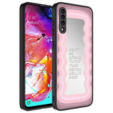 Galaxy A70 Kılıf Aynalı Desenli Kamera Korumalı Parlak Zore Mirror Kapak Ayna