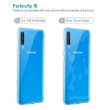 Galaxy A70 Kılıf Zore Süper Silikon Kapak Renksiz