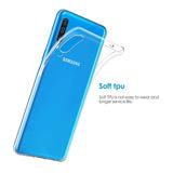 Galaxy A70 Kılıf Zore Süper Silikon Kapak Renksiz