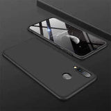 Galaxy A70 Kılıf Zore Ays Kapak Siyah-Mavi