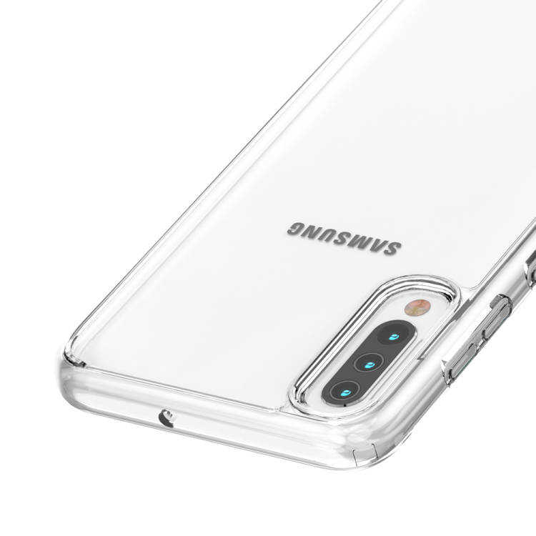 Galaxy A70 Kılıf Zore Coss Kapak Renksiz