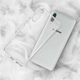 Galaxy A70 Kılıf Zore Coss Kapak Renksiz