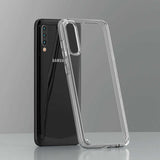 Galaxy A70 Kılıf Zore Coss Kapak Renksiz
