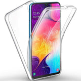 Galaxy A70 Kılıf Zore Enjoy Kapak Renksiz