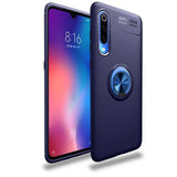 Galaxy A70 Kılıf Zore Ravel Silikon Kapak Siyah-Kırmızı