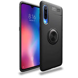 Galaxy A70 Kılıf Zore Ravel Silikon Kapak Siyah-Kırmızı