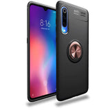 Galaxy A70 Kılıf Zore Ravel Silikon Kapak Siyah-Kırmızı