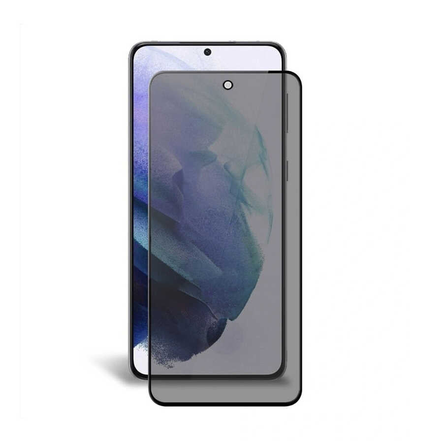 Galaxy A71 Hayalet Ekran Koruyucu Davin Privacy Mat Seramik Ekran Filmi Siyah