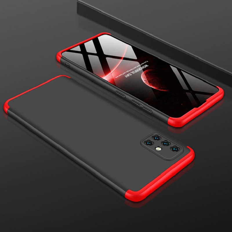 Galaxy A71 Kılıf Zore Ays Kapak Kırmızı