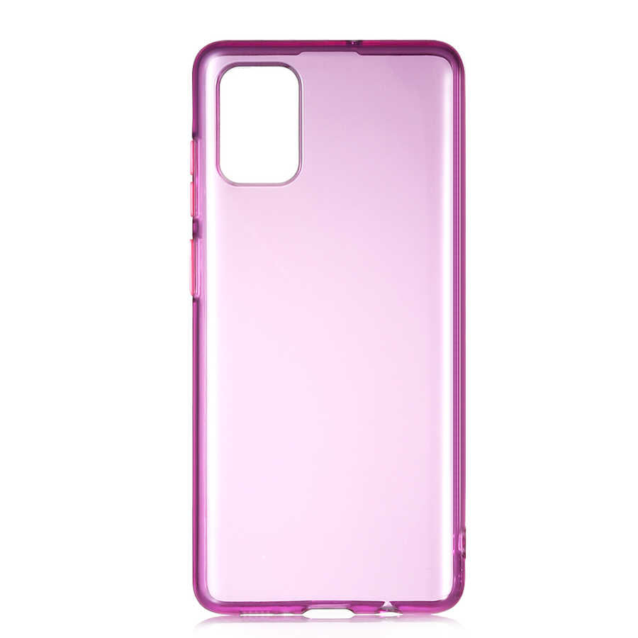 Galaxy A71 Kılıf Zore Bistro Kapak Mor