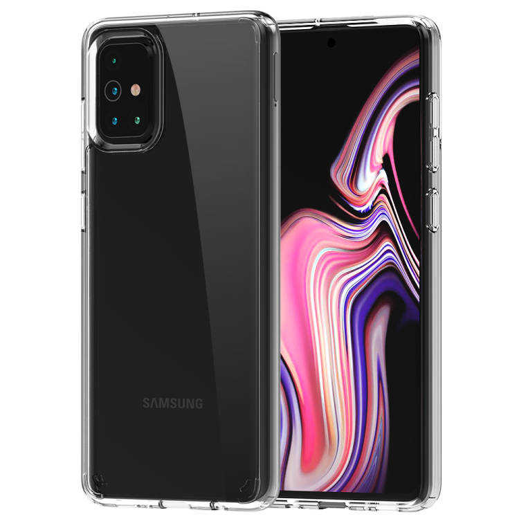 Galaxy A71 Kılıf Zore Coss Kapak Renksiz