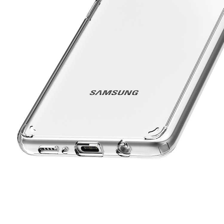 Galaxy A71 Kılıf Zore Coss Kapak Renksiz