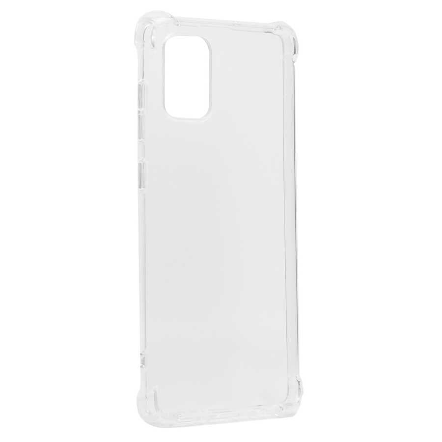 Galaxy A71 Kılıf Zore Kamera Korumalı Nitro Anti Shock Silikon Renksiz