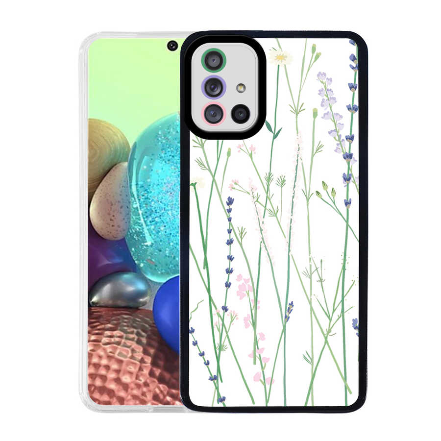 Galaxy A71 Kılıf Zore M-Fit Desenli Kapak Love Story No2