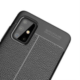 Galaxy A71 Kılıf Zore Niss Silikon Kapak Siyah