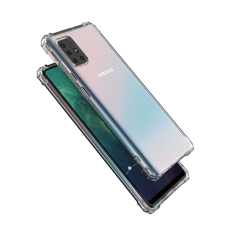 Galaxy A71 Kılıf Zore Nitro Anti Shock Silikon Renksiz