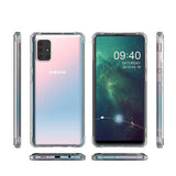 Galaxy A71 Kılıf Zore Nitro Anti Shock Silikon Renksiz