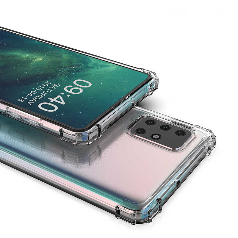 Galaxy A71 Kılıf Zore Nitro Anti Shock Silikon Renksiz