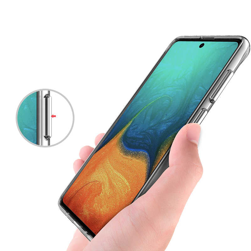 Galaxy A71 Zore Gard Silikon Renksiz