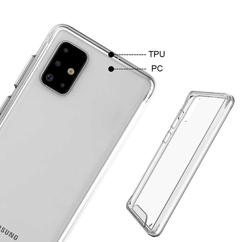 Galaxy A71 Zore Gard Silikon Renksiz