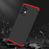 Galaxy A72 Kılıf Zore Ays Kapak Siyah-Gri