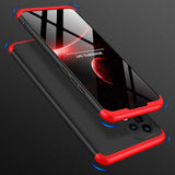 Galaxy A72 Kılıf Zore Ays Kapak Siyah-Gri