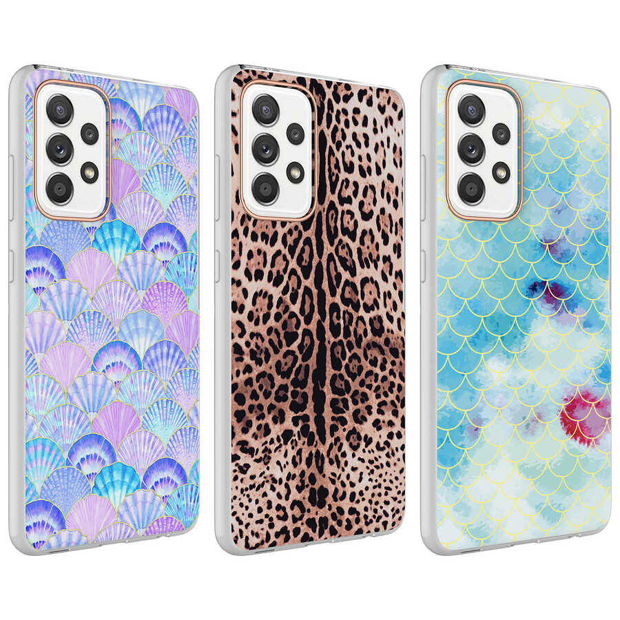 Galaxy A72 Kılıf Zore Bella Kapak Lila
