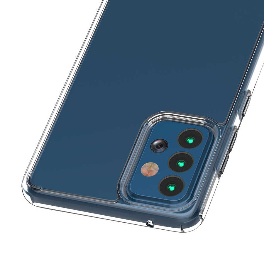 Galaxy A72 Kılıf Zore Coss Kapak Renksiz