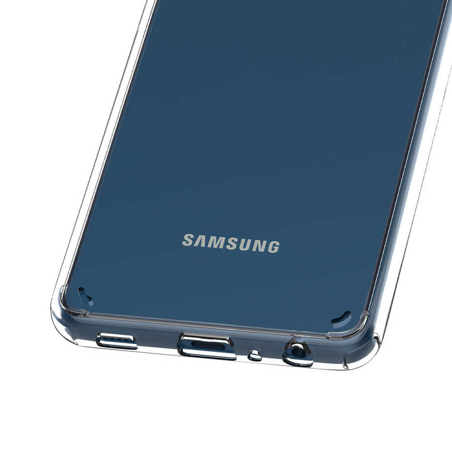 Galaxy A72 Kılıf Zore Coss Kapak Renksiz