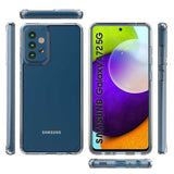 Galaxy A72 Kılıf Zore Coss Kapak Renksiz