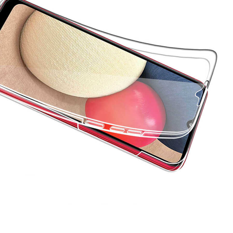 Galaxy A72 Kılıf Zore Enjoy Kapak Renksiz