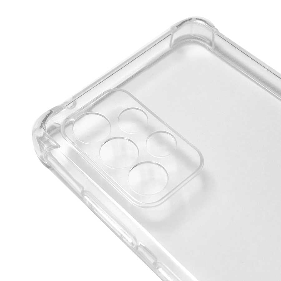 Galaxy A72 Kılıf Zore Kamera Korumalı Nitro Anti Shock Silikon Renksiz